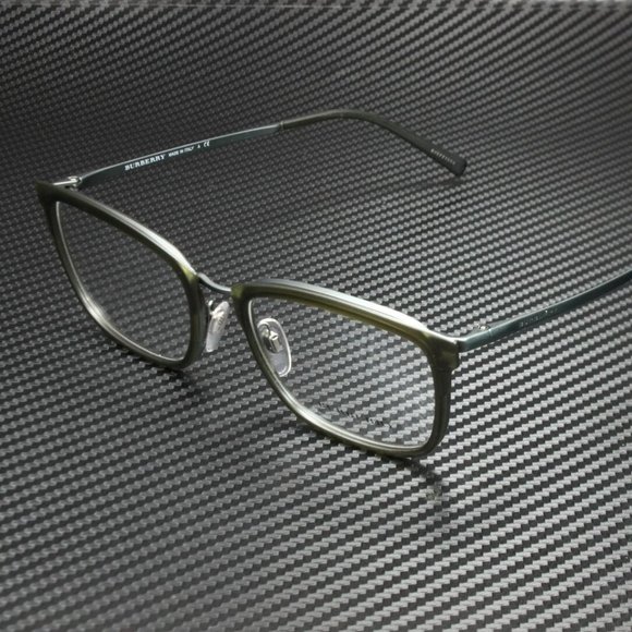 Burberry Matte Green 54mm Eyeglasses - Picture 1 of 5